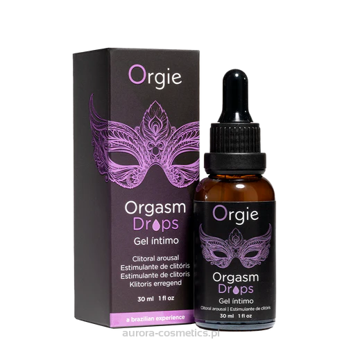 Orgie Orgasm Drops Clitoral arousal żel intymny 30ml