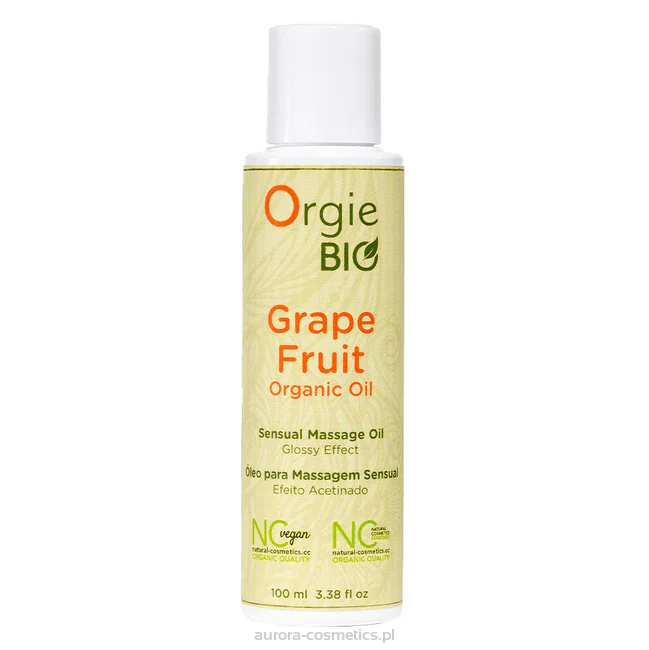 Orgie Bio Grape Fruit Olejek do masażu intymny 100 ml