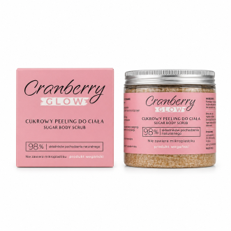 Cukrowy peeling do ciała Cranberry Glow 200 ml