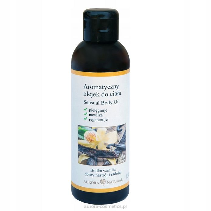 Olejek pielęgnacyjny do ciała, słodka wanilia.