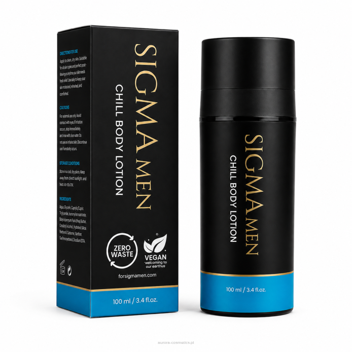 Pachnący balsam do ciała dla mężczyzn szybkie nawilżenie i komfort, 100ml SIGMA MEN