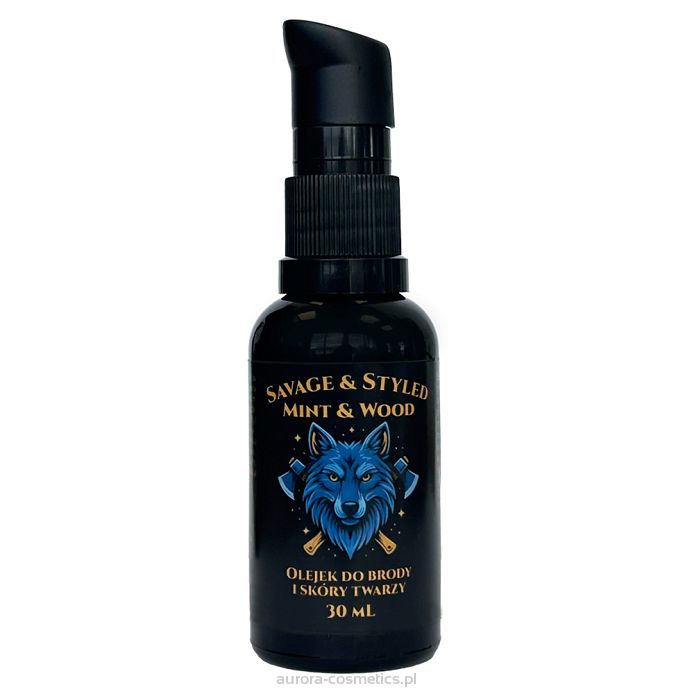 Olejek do brody Savage & Style Mint & Wood