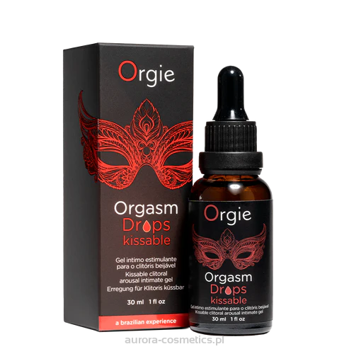 Orgie Orgasm Drops Kissable żel intymny 30ml