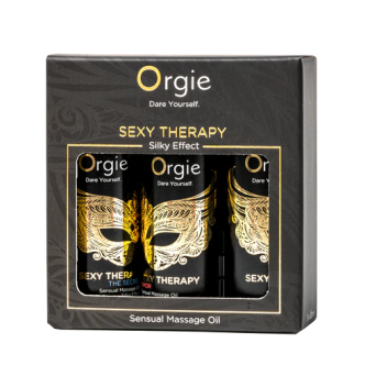 Orgie Sexy Therapy Silky Effect zestaw olejków do masażu 3x30ml
