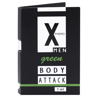 BODY ATTACK Green for men 1 ml