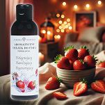 Aromatyczny olejek do ciała o zapachu truskawki 150ml - 4