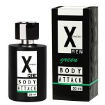 BODY ATTACK Green for men 50 ml - 3