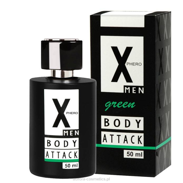 BODY ATTACK Green for men 50 ml