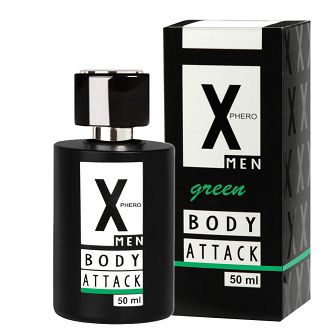 BODY ATTACK Green for men 50 ml
