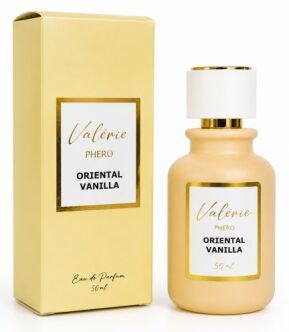 VALÉRIE PHERO Oriental Vanilla 50ml –Feromony damskie, orientalna wanilia, luksusowy i trwały zapach