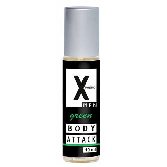 BODY ATTACK Green for men 10 ml