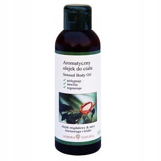 Olejek pielęgnacyjny do ciała, olejek migdałowy i anyż.