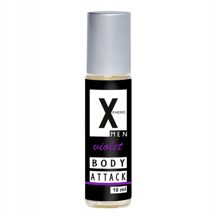 BODY ATTACK Violet for men 10 ml