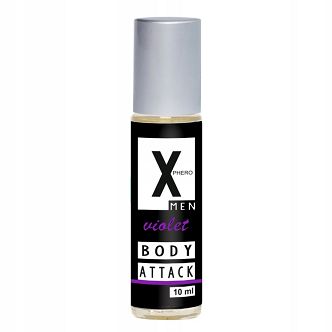 BODY ATTACK Violet for men 10 ml