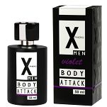 BODY ATTACK Violet for men 50 ml - 3