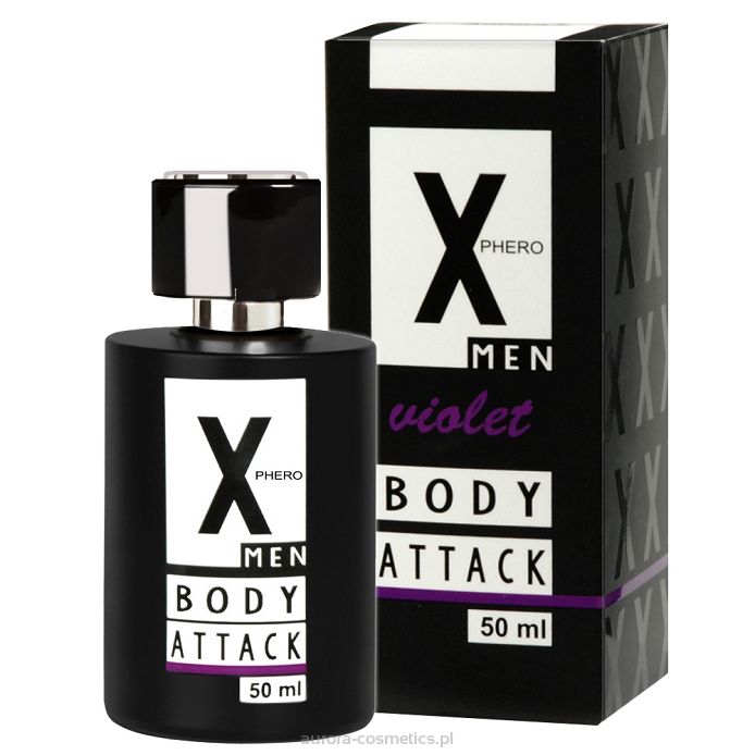 BODY ATTACK Violet for men 50 ml