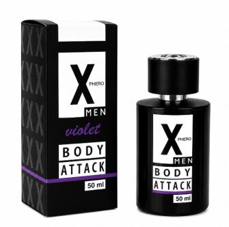 BODY ATTACK Violet for men 50 ml