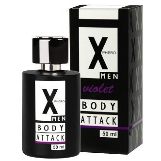 BODY ATTACK Violet for men 50 ml