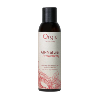 All-Natural strawberry żel intymny 150ml