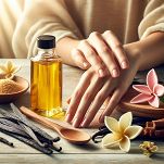 Olejek pielęgnacyjny do ciała, wanilia i drzewo sandałowe. - 3