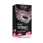 Orgie Dualo Vibe! Wibrator w płynie jadalny truskawka + gin z tonikiem - 2