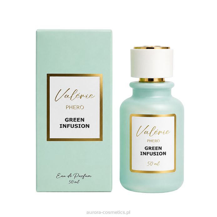 VALÉRIE PHERO GREEN INFUSION 50 - Ekskluzywne feromony damskie. Świeżość Owoców i Orientalna Elegancja