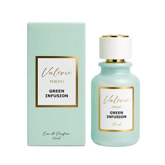 VALÉRIE PHERO GREEN INFUSION 50 - Ekskluzywne feromony damskie. Świeżość Owoców i Orientalna Elegancja
