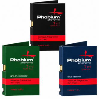 Phobium Pheromo – Discovery Set dla mężczyzn 3 × 1 ml
