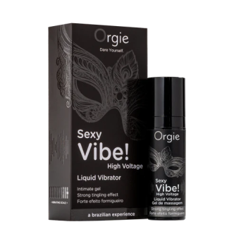 Orgie Sexy Vibe! HIGH VOLTAGE Wibrator w płynie 15ml